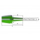 PINZA A CALETTAMENTO TERMICO ER20 L40 CL5