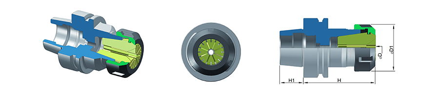 Portapinze ER DIN6499