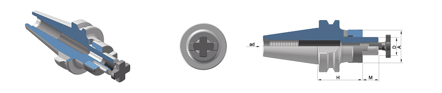 portafrese combinati BT30