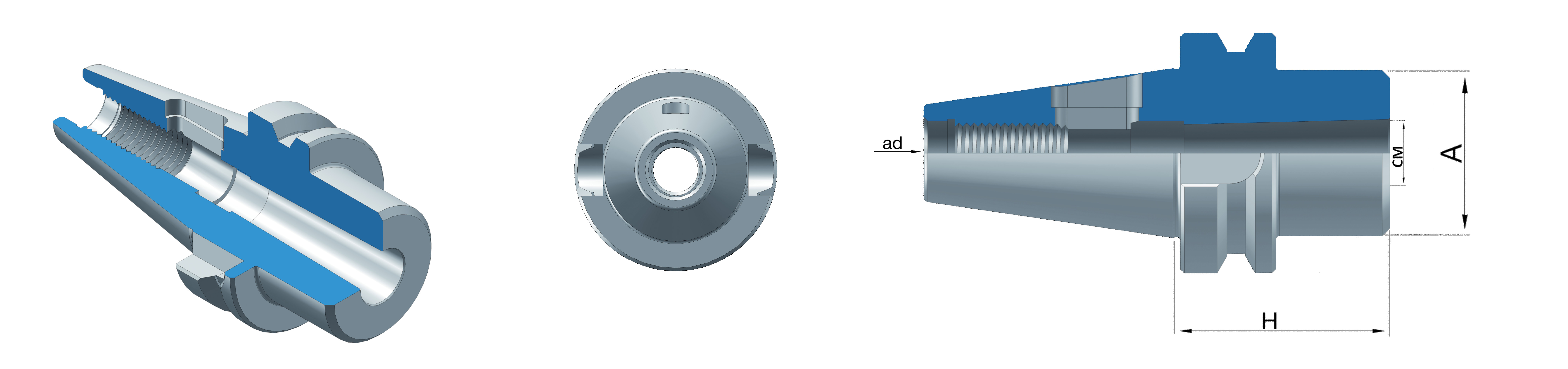 cono morse per punte BT30